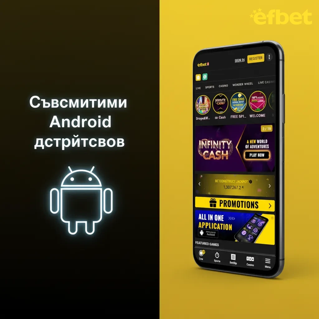 Списък със съвместими Android телефони в България: Samsung, Xiaomi, Huawei, OnePlus, Realme, Motorola, Pixel, Sony.