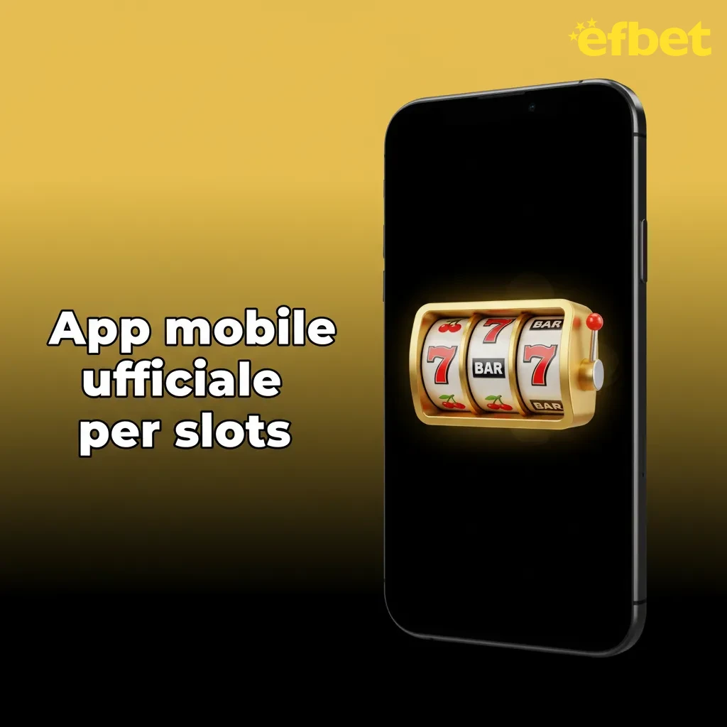 Schermata app slot su smartphone: lobby touch con filtri, preferiti e autoplay; download da App Store, Google Play o PWA.