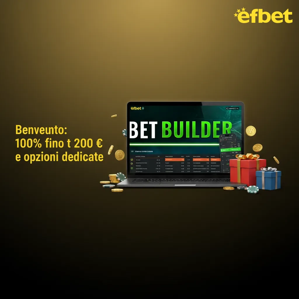 Bonus benvenuto 100% fino a 200€ sul primo deposito. Casino o Sport (freebet 10€). Min 10€. Rollover 35x; validità 15/7 gg.