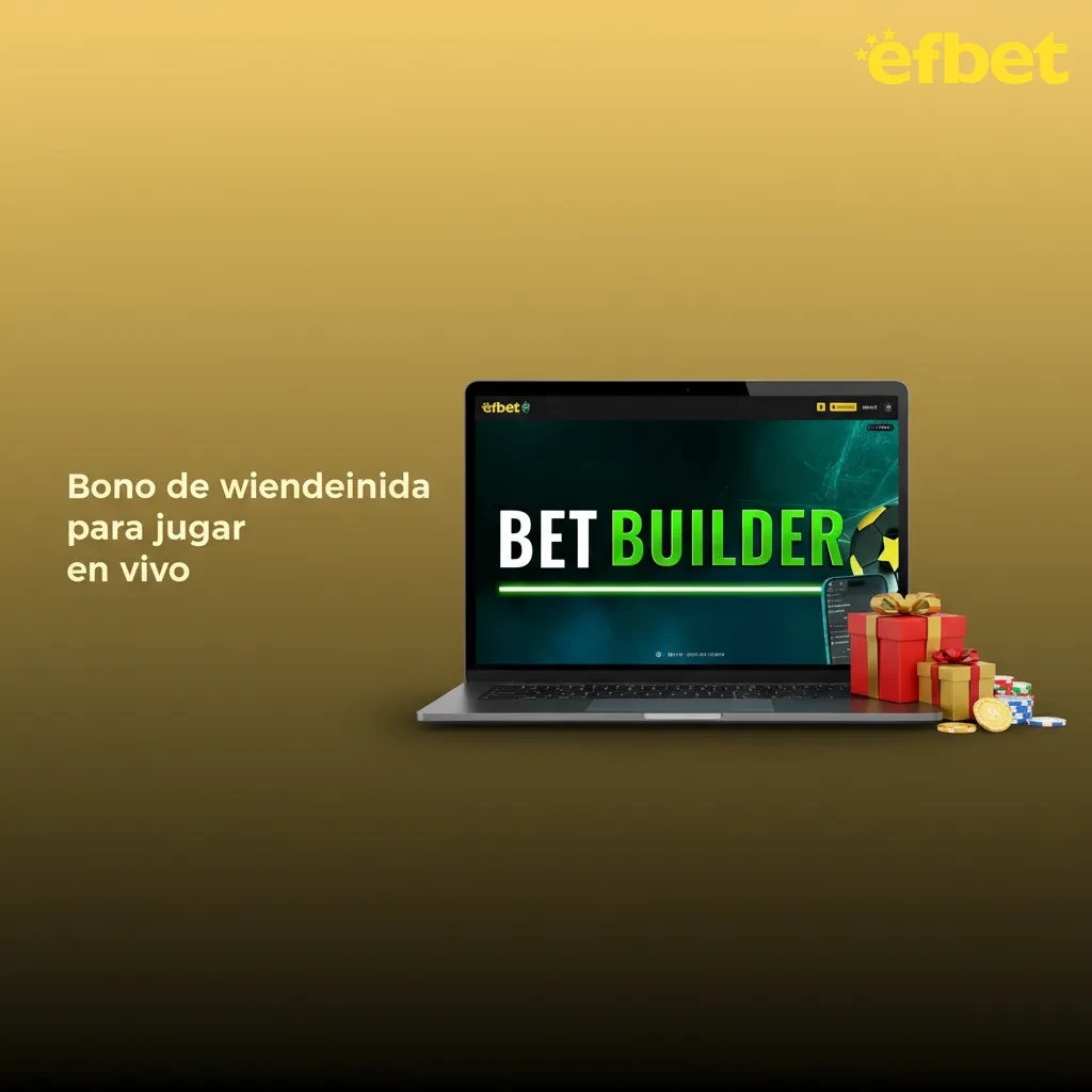Banner de bono de bienvenida 100% hasta 200 € para juegos en vivo en Efbet.