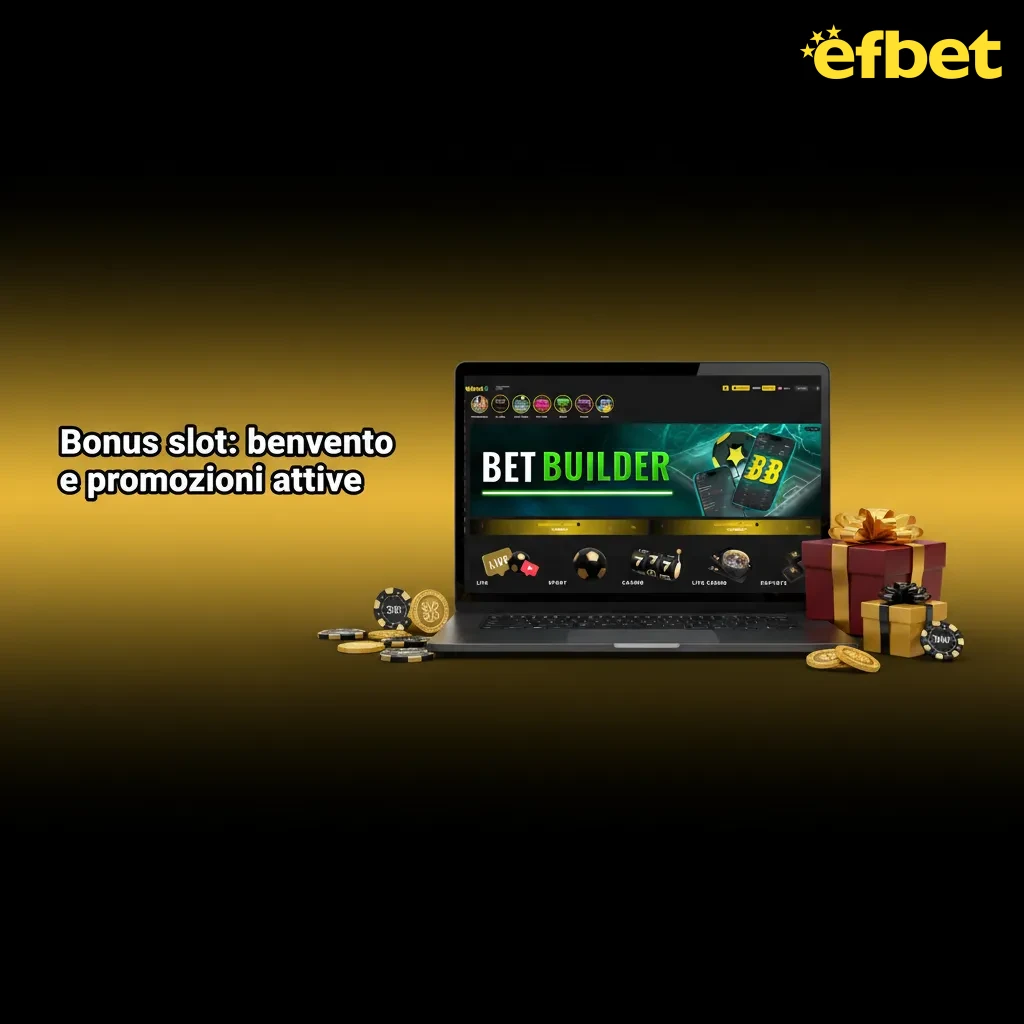 Banner bonus slot: benvenuto 100% fino a 200€, promo attive; si attiva dopo registrazione e deposito.