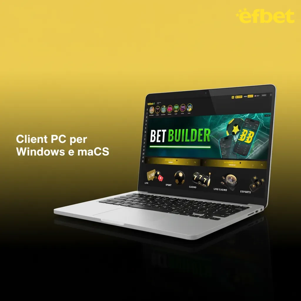 Scommesse e casinò via browser su Windows e macOS; nessun client desktop, prestazioni ottime anche su PC datati.