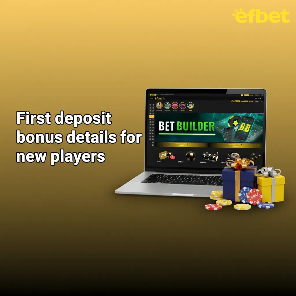 Efbet 100% first deposit bonus up to €200 for casino & sports. Min €10. Wagering: casino 25x/14d, sports 5x/14d at 1.50+.