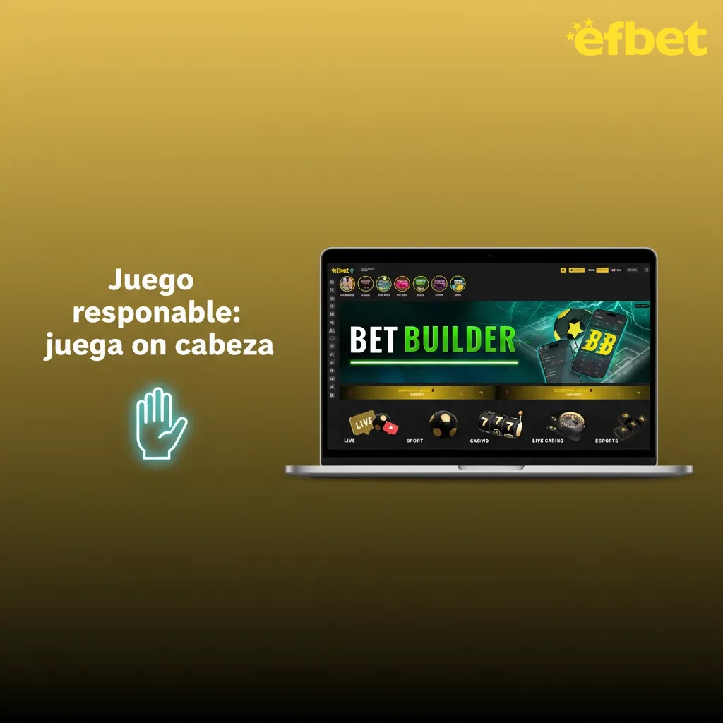 Juego responsable: juega con cabeza. Fija límites, toma pausas, no persigas pérdidas y pide ayuda si la necesitas.