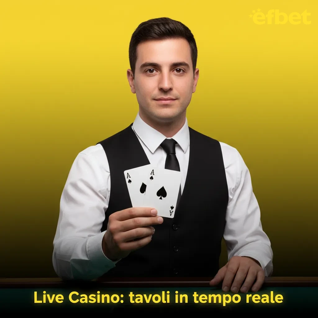 Live Casino: tavoli in tempo reale con croupier reali, Roulette, Blackjack, Baccarat, Game Shows e Casino Hold’em.