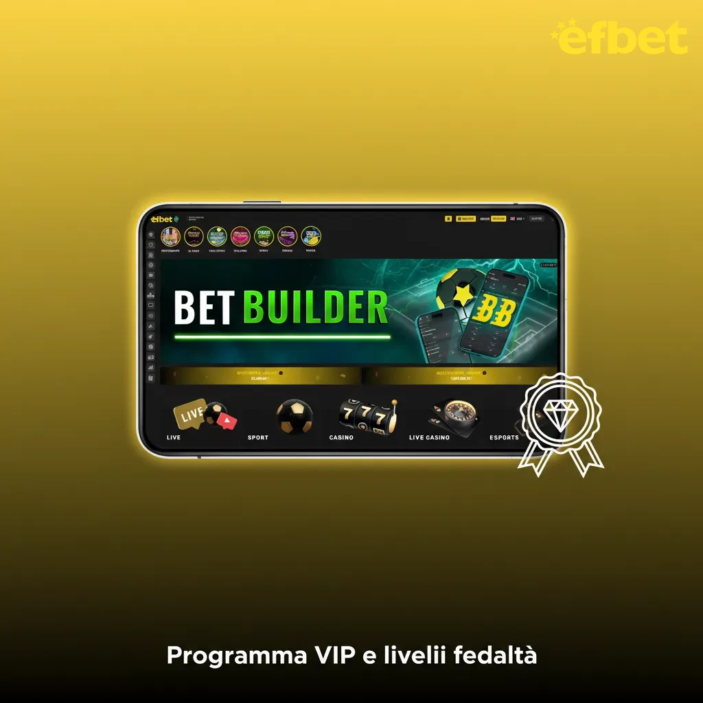 Programma VIP con livelli Bronzo, Argento, Oro, Platino; benefici: supporto prioritario, promozioni, limiti alti, eventi.