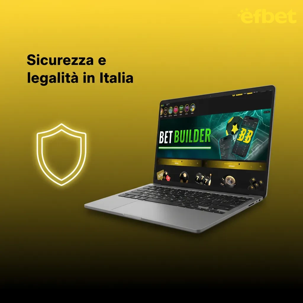 Grafica sulla sicurezza e legalità in Italia: conformità ADM, privacy, AML, SSL, KYC e RNG certificati, note legali