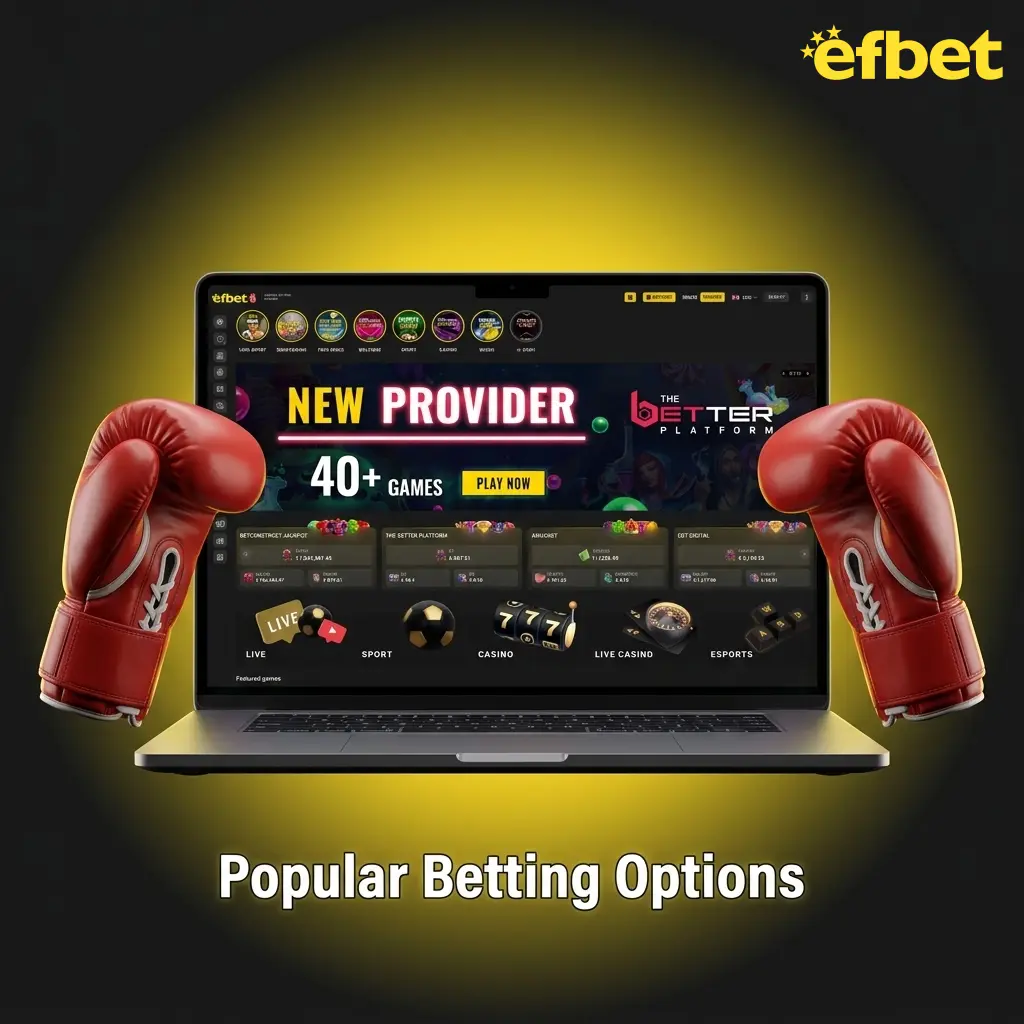 Efbet platform displaying live betting, pre-game lines, and multi live wagering options across multiple sports categories