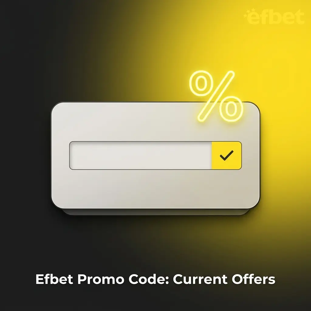Efbet promo code entry steps shown on deposit screen with bonus code field highlighted for new and existing players