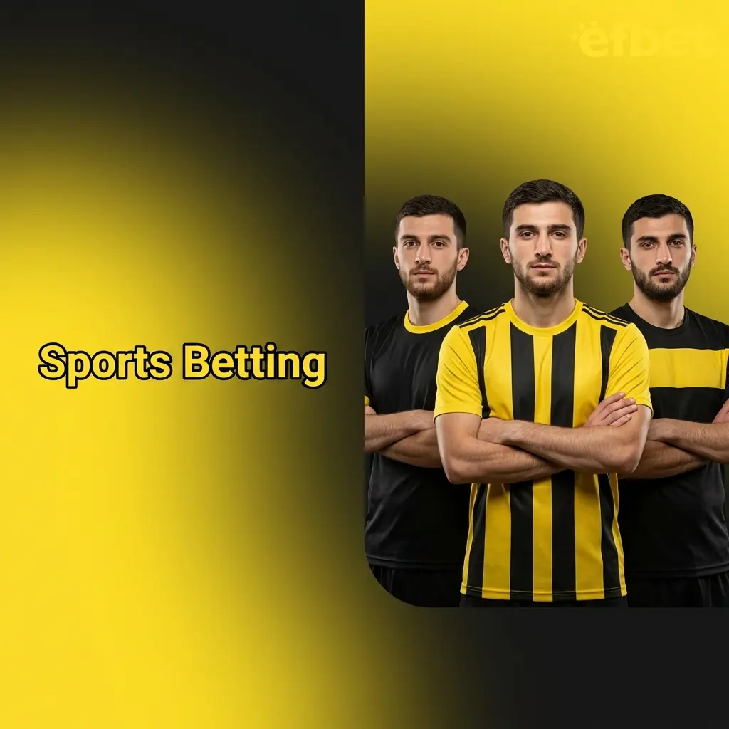 Efbet sportsbook interface showing betting markets across 30+ sports including football, basketball, tennis, and esports